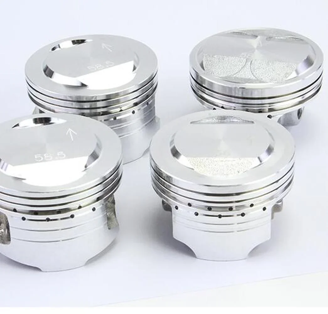 For Motorcycle Modified 56mm Piston,cbt125 gy6 125, 4V, Forged, 58.5mm Piston Set 59mm, Center Cylinder 61mm Plug 51.5mm-13mm