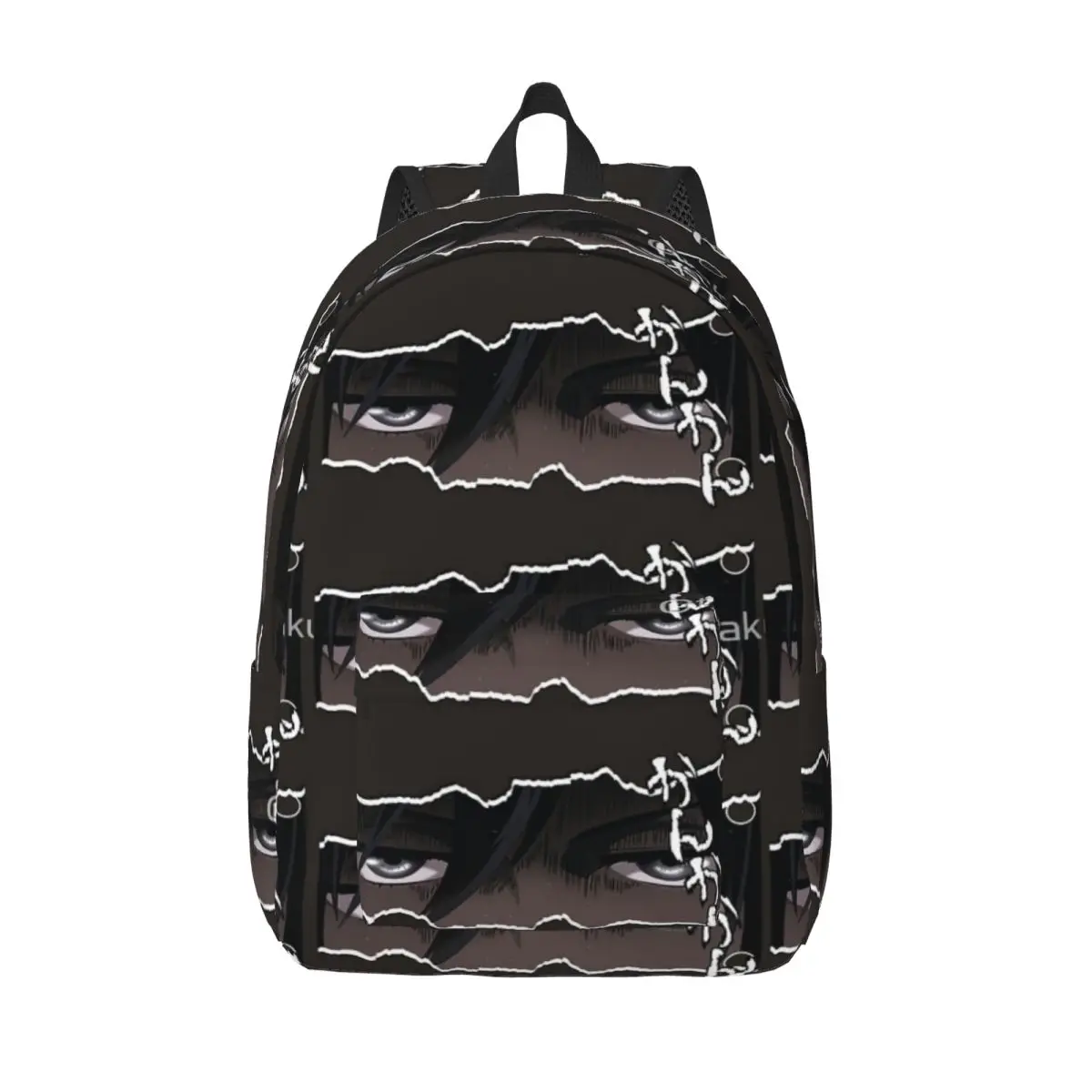 Cruel Anime Eyes Scratch Simple and Stylish Backpack Canvas Backpack Bags for women