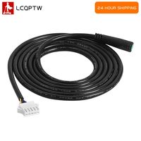 SM Connector 5 Pin Wire Waterproof Adapter for Bafang Electric Bike Lithium Conversion LED Display Electric Bicycle  Accessories