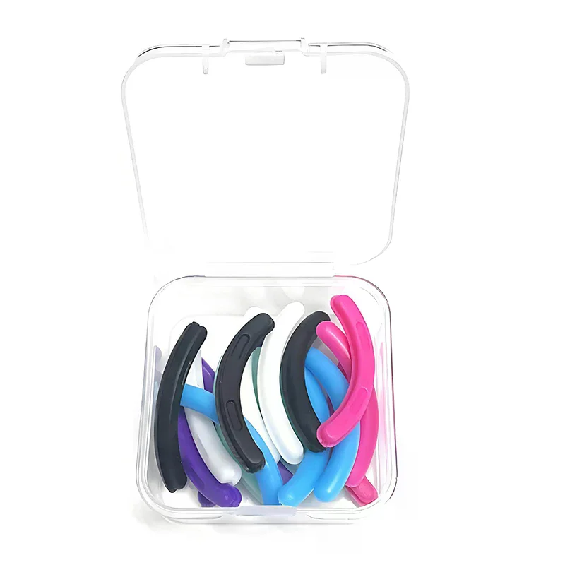 Eyelash Curler Refills Hypoallergenic Soft Rubber Pad For Universal Eyelash Curler With Storage Box Salon-Grade Anti-Slip Design