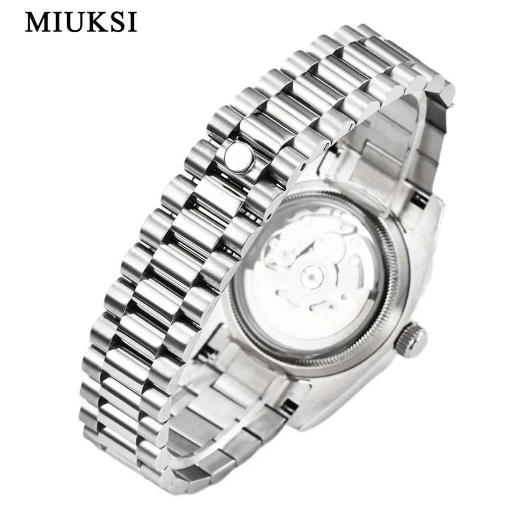 NH35 Watch MIUKSI 36mm 40mm Mechanical For Men Automatic Sapphire Stainless Steel Luxury Waterproof Wristwatch Reloj Hombre