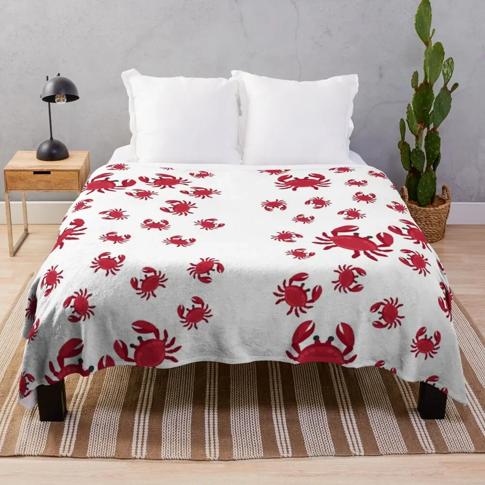 

Crab Throw Blanket Beautifuls Luxury Soft Big Blankets