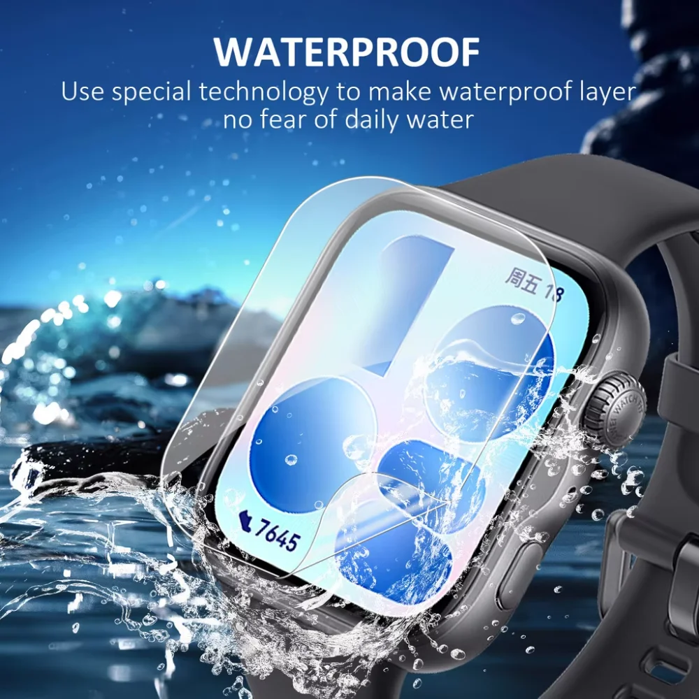 1-5PCS Hydrogel Film For Huawei Watch Fit 5 Pro Soft TPU Screen Protector HD Films Cover For Huawei Fit 5 Fit 5 Pro Accessories