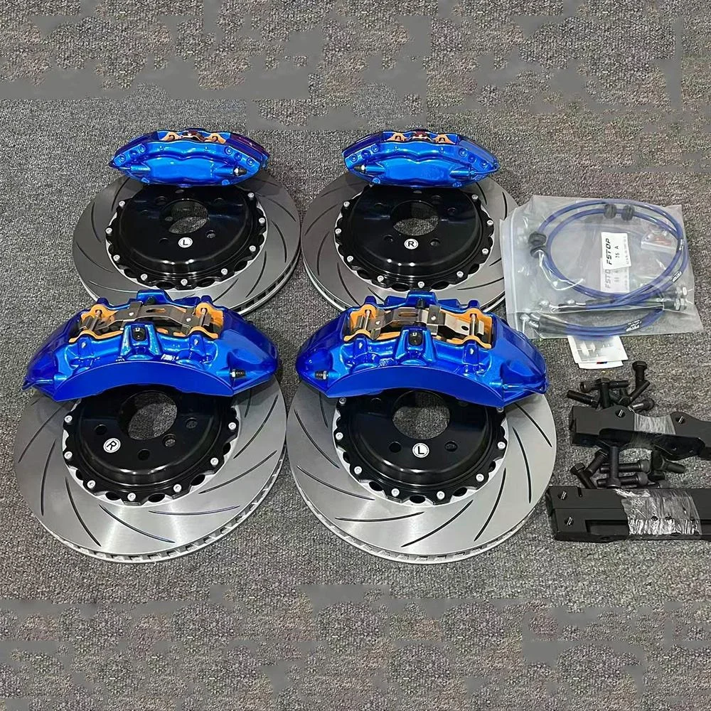 4 6 Pistons Pot Disc Big Brake Kit For BMW M3 E46 E92 335i 535i 2003 2008 2009 2010 2011 Front GT6 Rear F40 Caliper