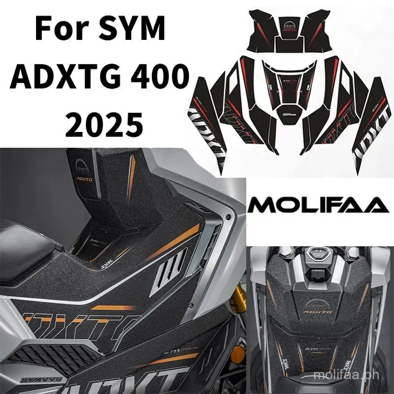 

Для SYM ADXTG 400 2025 мотоцикл 3 м защитная наклейка на топливный бак бак против царапин печать декоративные наклейки аксессуары