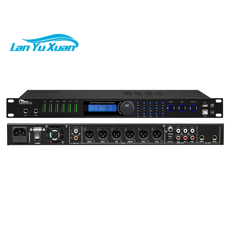 

2026 DSP Professional Audio Karaoke Digital Processor Audio Processor Equipment