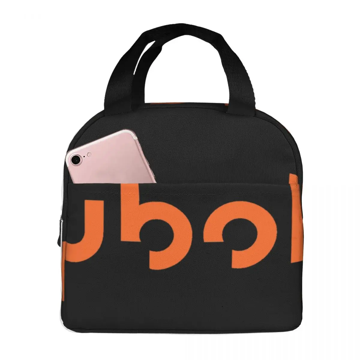 Kubota Logo Orange Lunch Bag Isolierung Bento Pack Aluminium folie Reis beutel Mahlzeit Pack Eis beutel Bento Handtasche