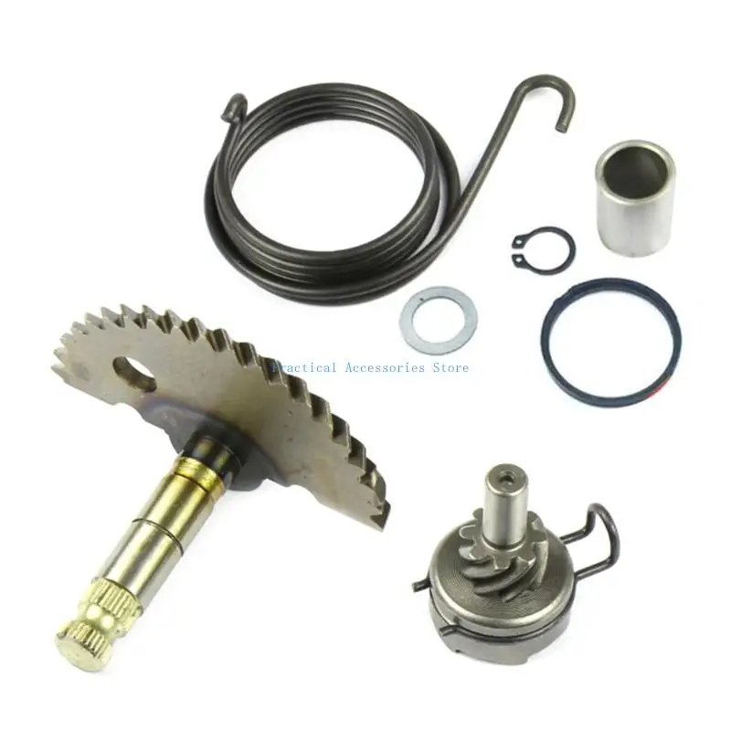 ملحقات U75E ATV مجموعة تروس كيك ستارتر مجموعة البدء للسكوتر ATV الدراجة ركلة البدء والعتاد الكامل لـ GY6 50CC 80CC #3