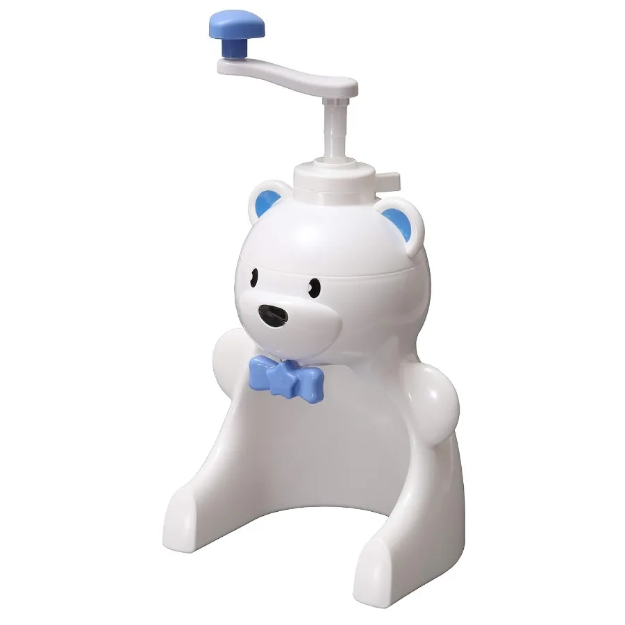 

Pearl Metal D1327 Manual Shaved Ice Maker Made in Japan Shirokuman New Type Ice Making for Home Use Refreshing Summer Treats In