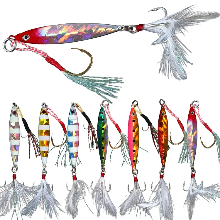 

7g 10g Metal Jig Fishing Bait Slow Jig Lead Fish Fishing Lure Metal Jigging Lure