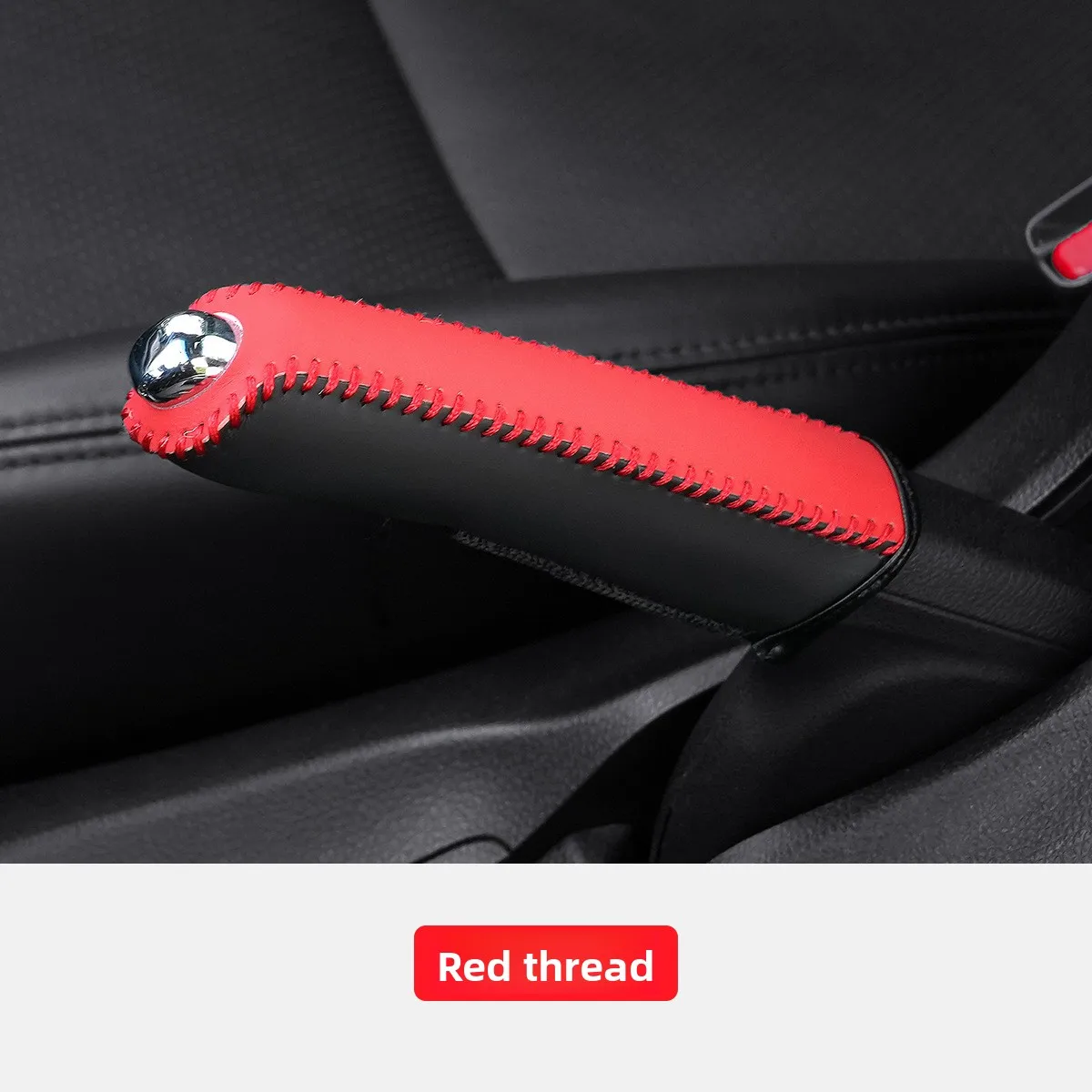 Leder-Handbremshebel-Abdeckung für Volkswagen VW Golf 4 5 6 7 MK4 MK5 MK6 MK7 GTI R Tiguan Jetta MK4 MK5 MK6 – Detail 10