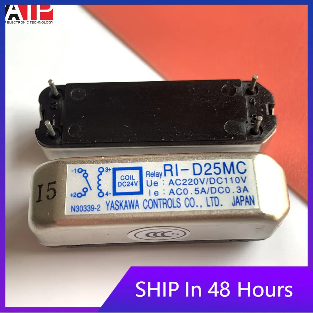 

1PCS RI-D25MC-DC24V imported dry reed relay RI-D25MC series genuine products are welcome to consult and order.