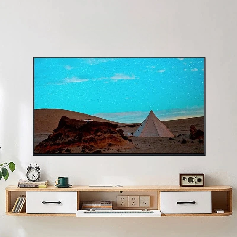 50 55 65 75 100 inch LCD TV 8K ultra high definition smart living room