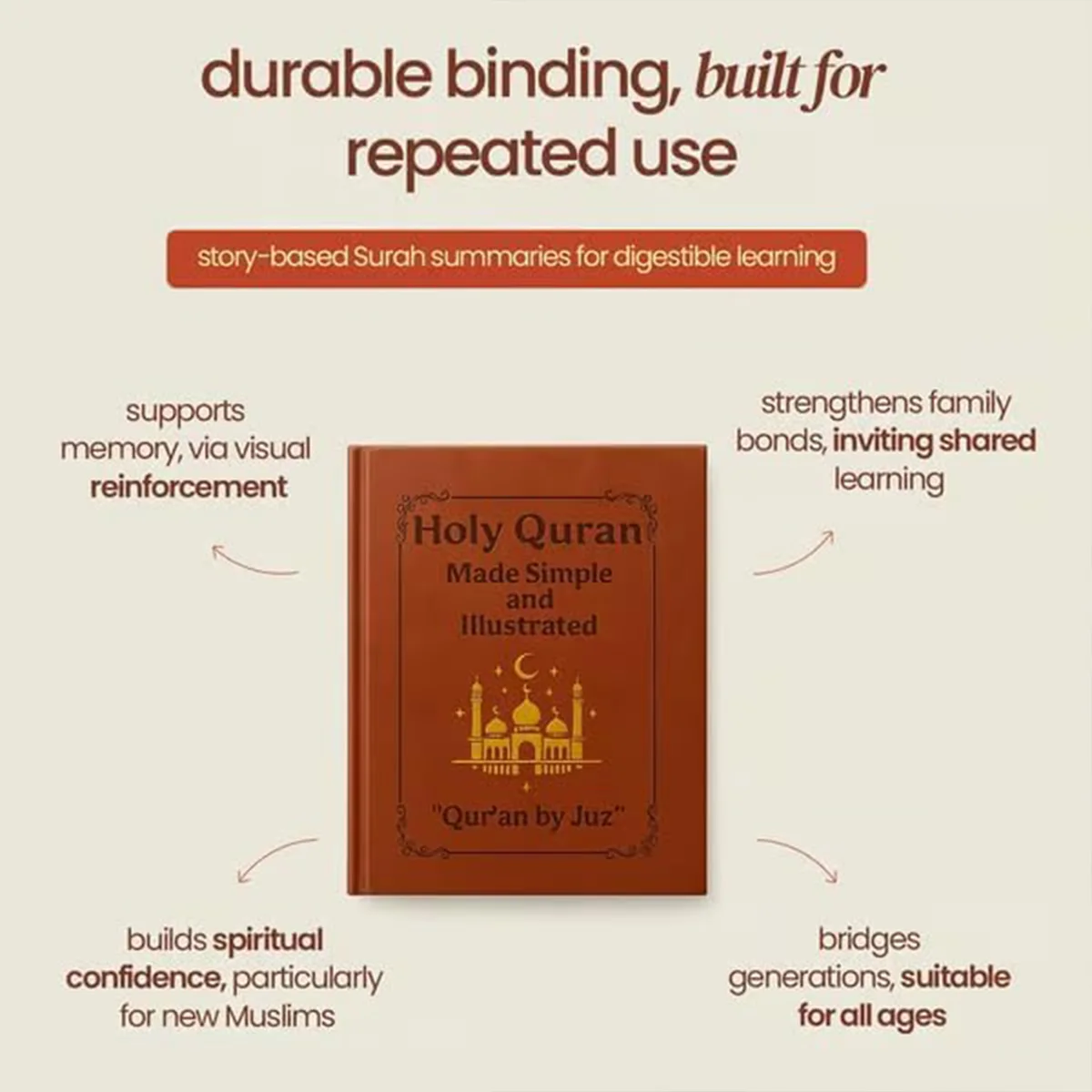 Simplified Holy Quran Reading Journey Visual Thematic Guide All Surahs Breakdown Starter Reference