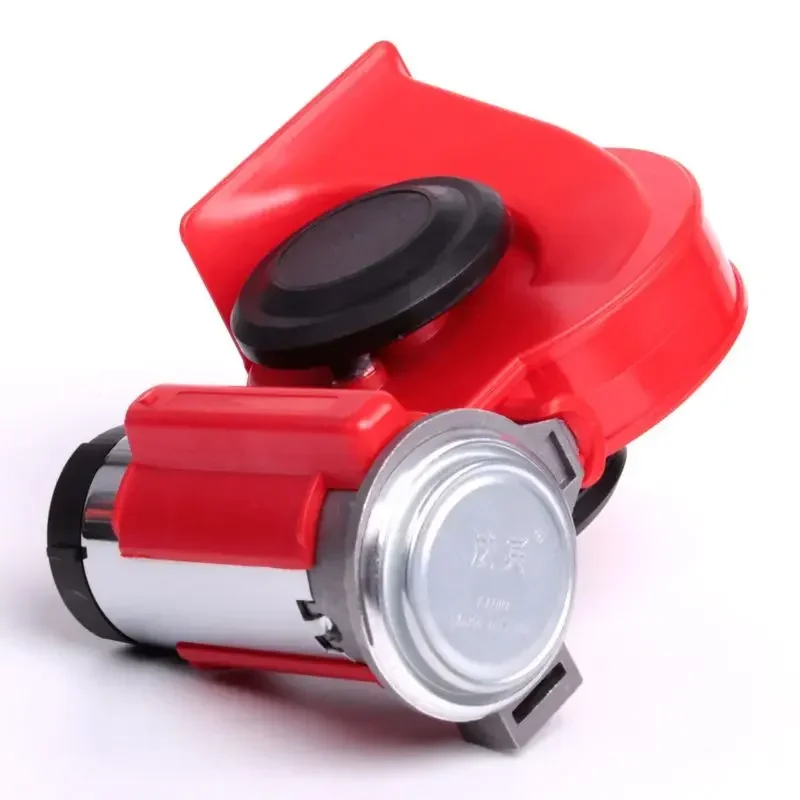 12V 24V Car Auto Twin Dual Tone Air Horn Electric Speaker Kits Super Loud Auto Truck Lorry SUV RV Train Caravan Boat Twin Tone