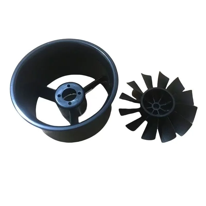 64 أنبوبي المحرك الإسكان نموذج الطائرات 64 مللي متر 70 مللي متر 6 شفرات 12 شفرات أنبوبي شفرة مجموعة