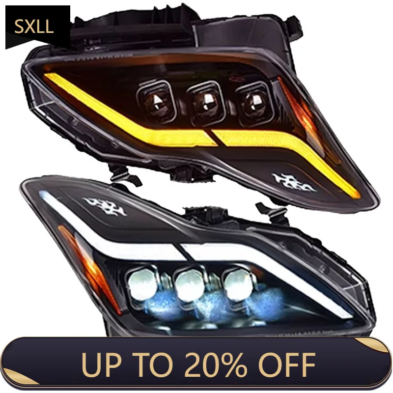 

SXLL Suitable for 08-15 Headlight Flashing Light Emitting Diode GTR Headlight Left and Right