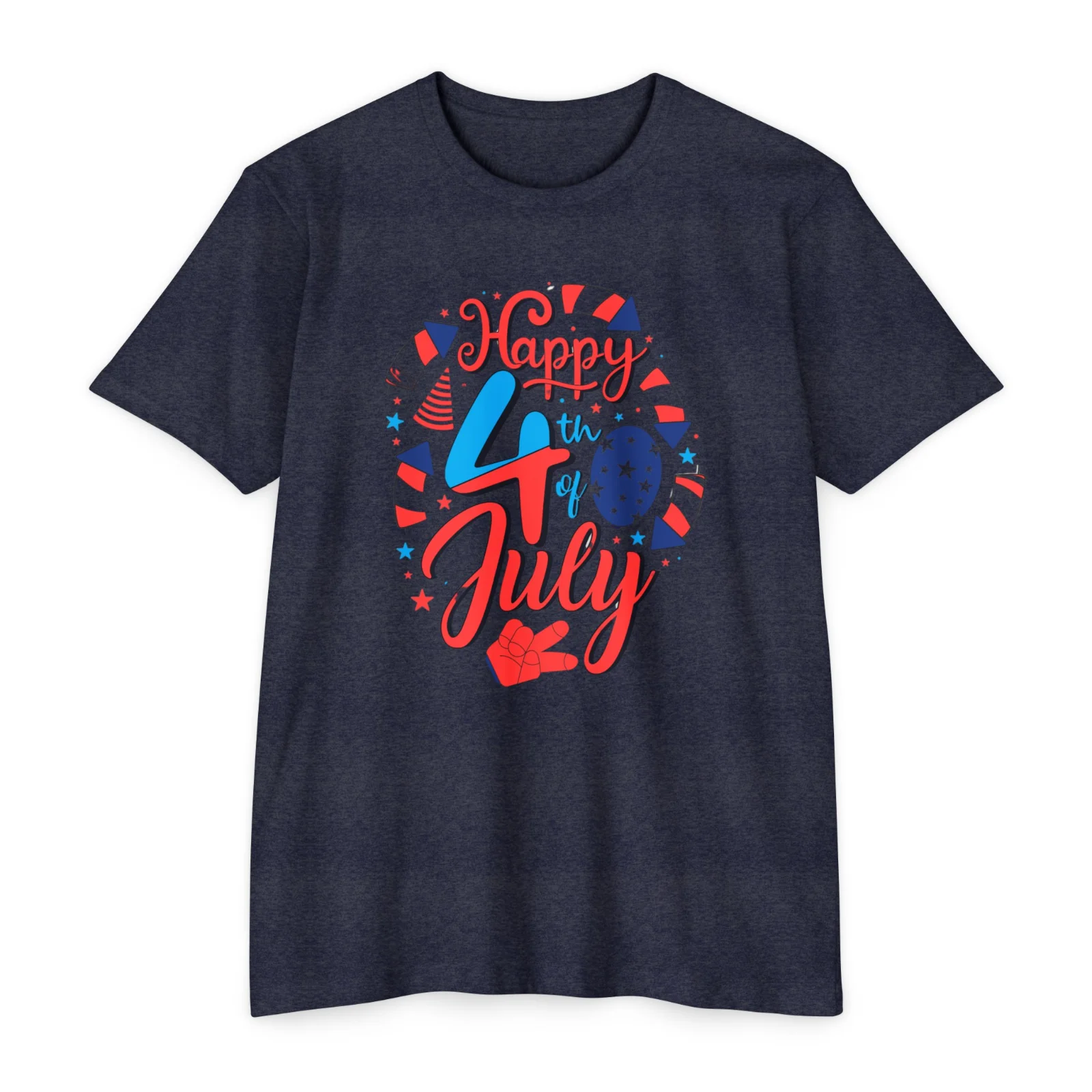 Happy 4th July Suitable Gift Unisex Tees