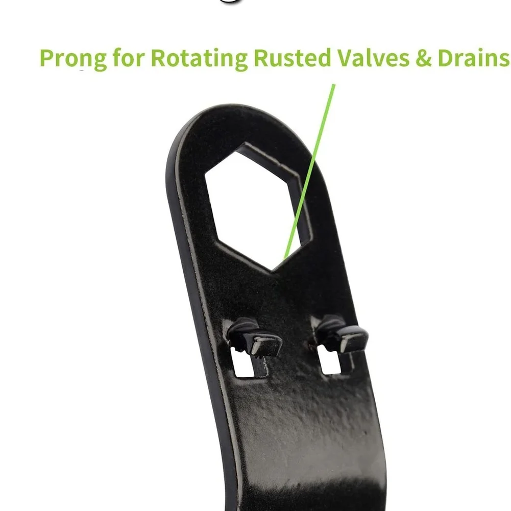 

For RV Water Heater Drain Valve Kit with Secure 1/2 NPT Valve for Easy Maintenance in Camper Trailers and Trailers