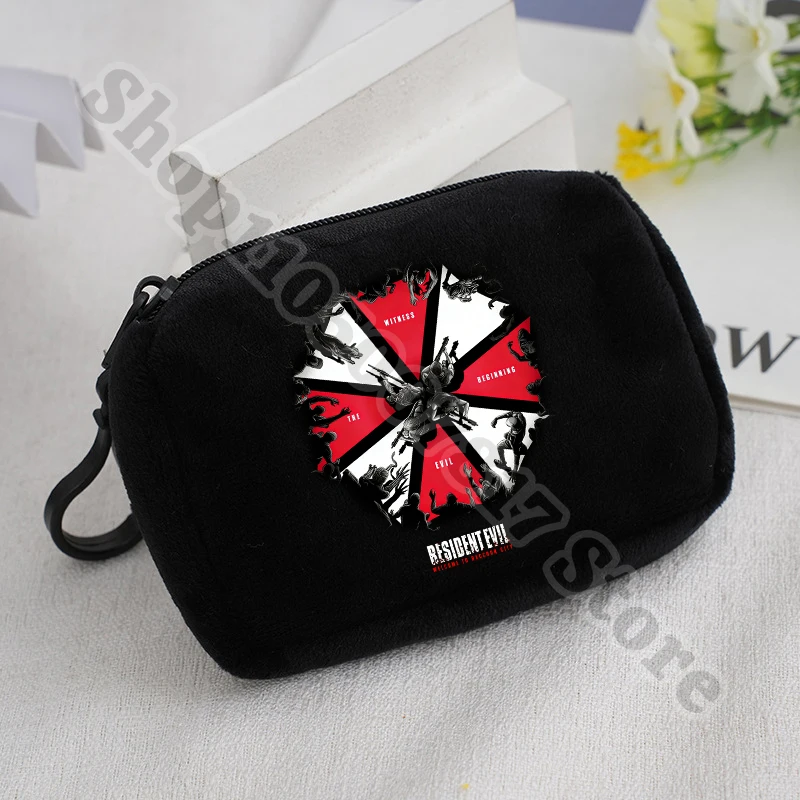 Kids Fashion Zip Wallet Anime Residents Evils Casual Coin Purse for Boy Girl Children Cute Storage Pouch Card Holder Gifts 2026 view 3