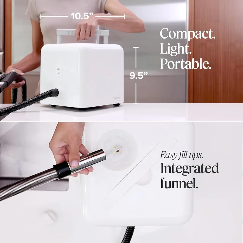 Dupray Neat Steam Cleaner – Floor Edition with 17-Piece Kit with 5 Extra Pads for Deep Cleaning Hardwood, Tile, Laminate