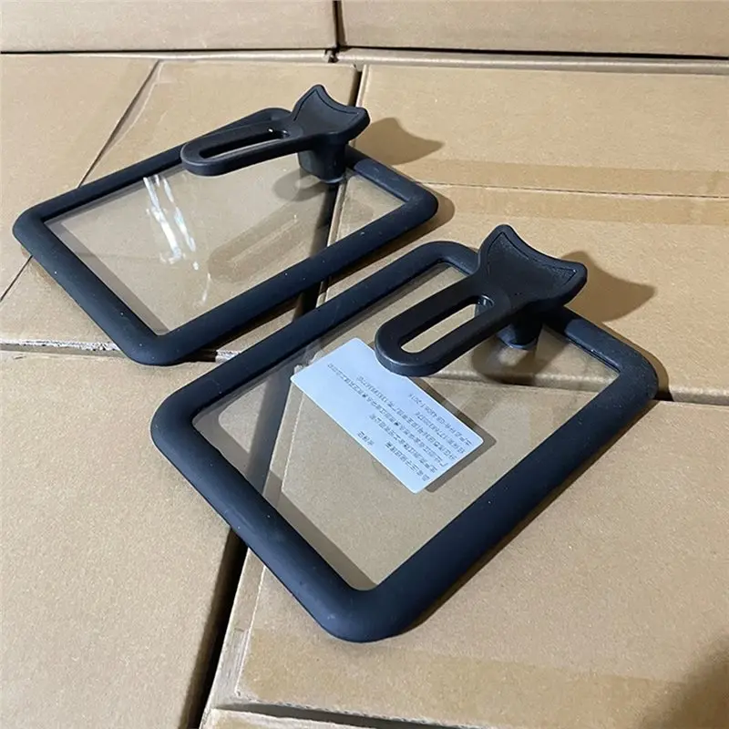 IALJ-Tamagoyaki Pan Lid Visible Glass Cover With Silicone Rim, For Egg Frying Pan, Splash Proof Kitchen Accessory