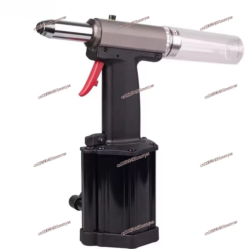 

Lightweight and powerful pneumatic blind core rivet gun, nail gun self-priming