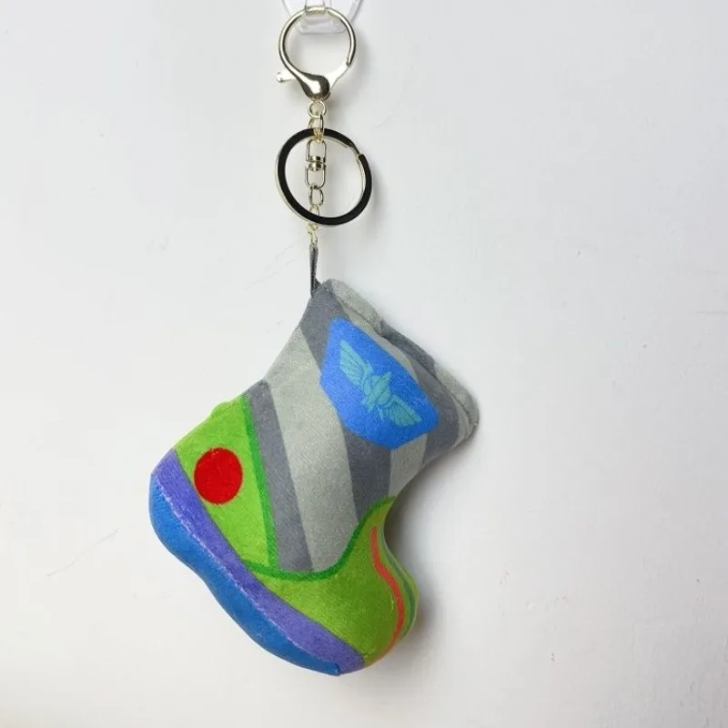 Toy Story Disney Kawaii Woody peluche jouet Buzz l'éclair mignon chaussure Collection sac à dos pendentif Anime dessin animé en peluche porte-clés