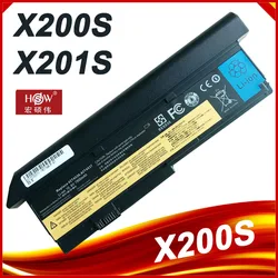 6600mAh laptop battery for Lenovo X201 X201S X200 X200s Series 42t4649 42t4825 43r9254 42t4646 42t4647 42t4648
