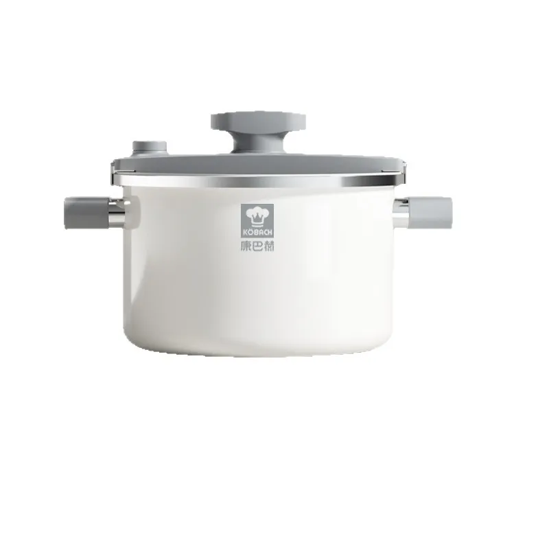 YFY soup pot micro-pressure enamel pot household uncoated stew enamel pot gas stove natural gas universal soup bucket