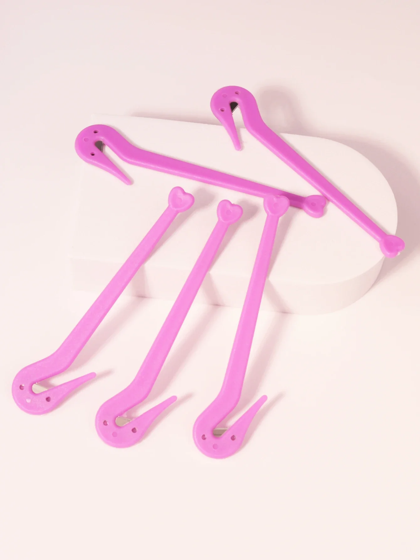 1 قطعة العصابات الشعر المطاط القاطع الفتيات DIY بها بنفسك تصفيف أغطية الرأس الفرقة قطع أداة الشعر التعادل مزيل قطع سكين صالون تصفيف الشعر أداة