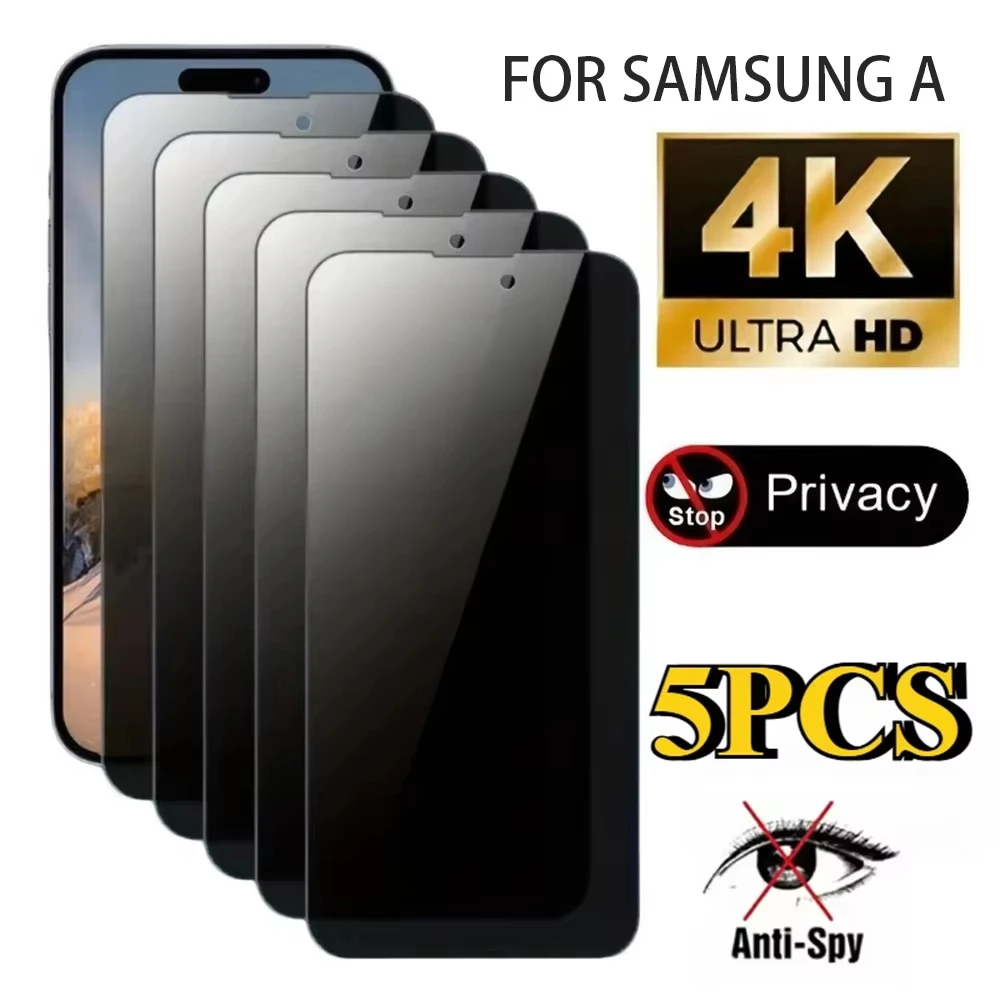 

4Pcs Privacy Screen Protector Protective Glass for iPhone 15 16 17 14 13 11 12 Pro Max Mini Plus XS XR 16e Anti-spy Glass Film