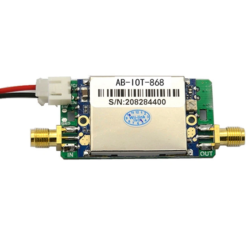 

868Mhz For Lora Signal Booster Transmitting & Receiving Two-Way Power Amplifier Signal Amplification Module