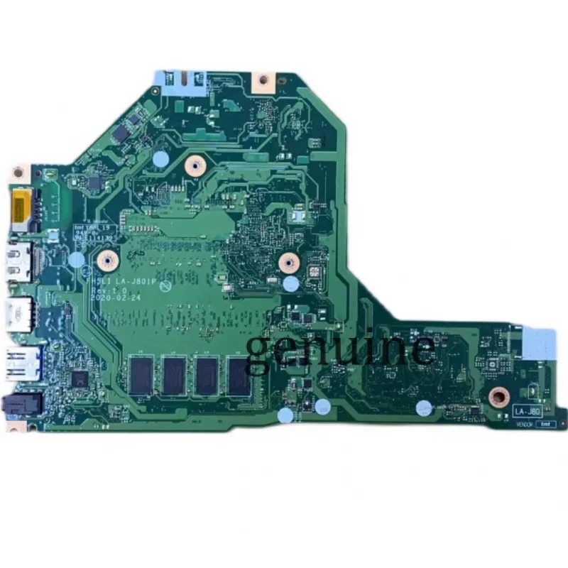 Imagem -02 - Placa-mãe do Portátil para Acer Aspire A31556 Srgkf I31005g1 I5-1035g1 4g Ram Ddr4 Fh5li La-j801p Nbhs511001