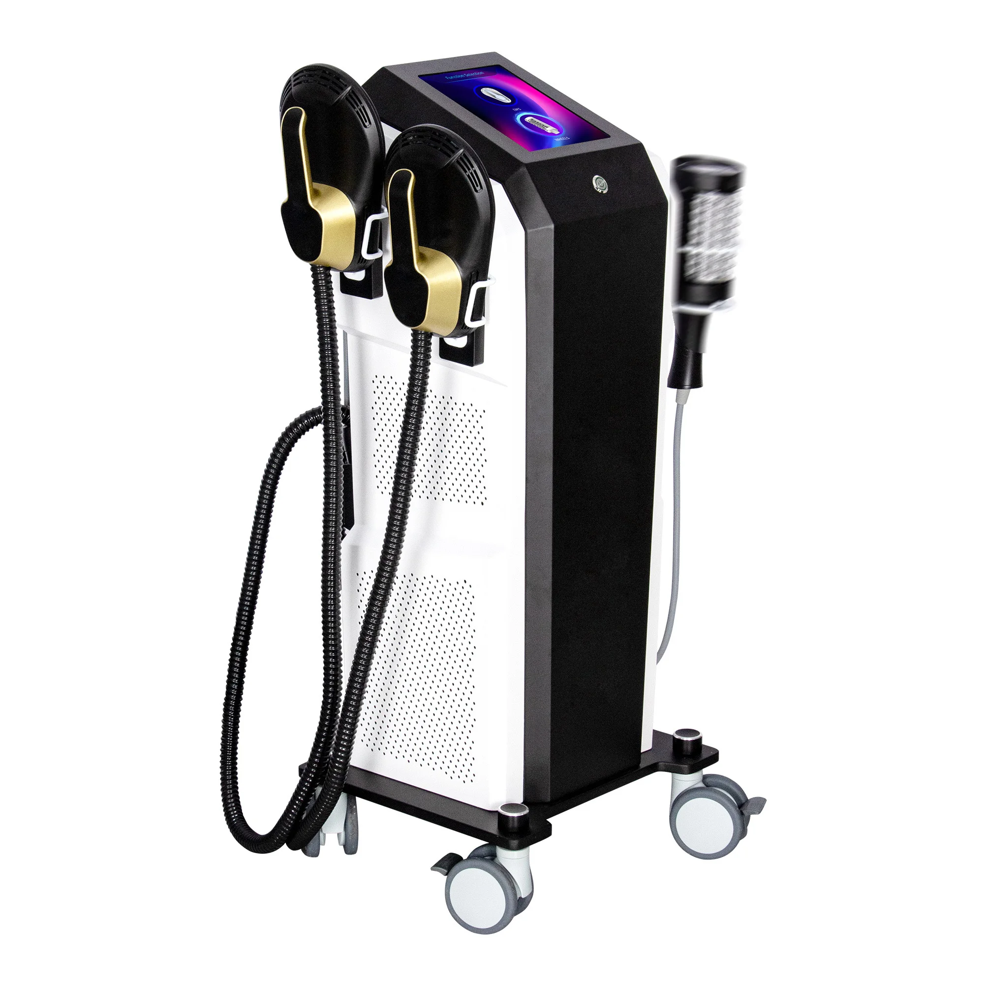 EMS 360 درجة رفع الوجه فقدان الوزن تخفيض الدهون الداخلية الكرة الأسطوانة الجسم نحت تدليك العضلات التخسيس معدات التجميل