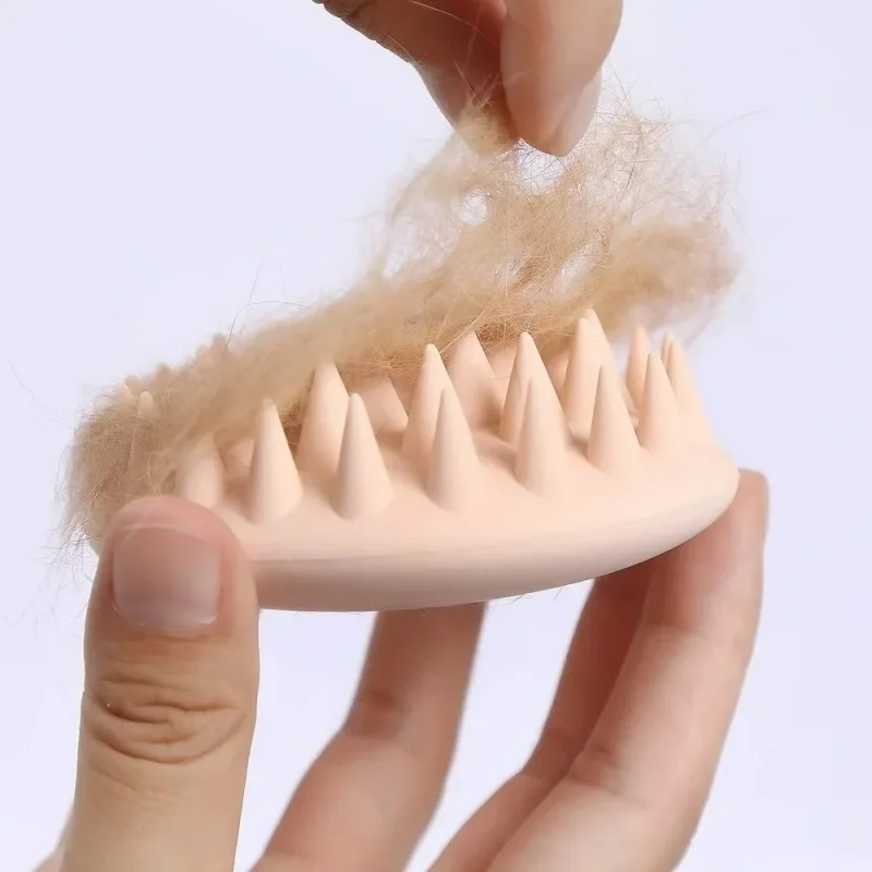 Siliconen massageborstel voor kattenverzorging en haarverwijdering_voghion.com