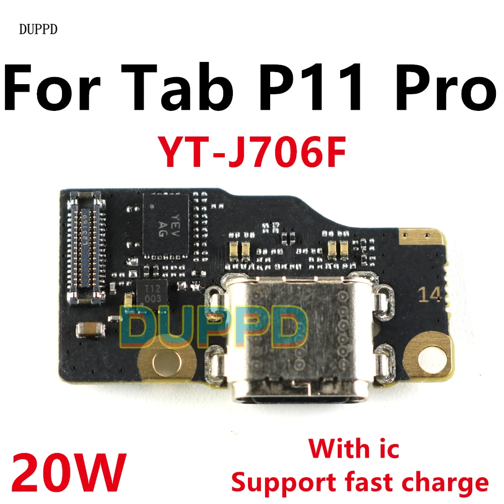 

USB Charger Board Connector Charging Port Dock Board Flex Cable For Lenovo Tablet Tab P11 Pro YT-J706F J706 20W