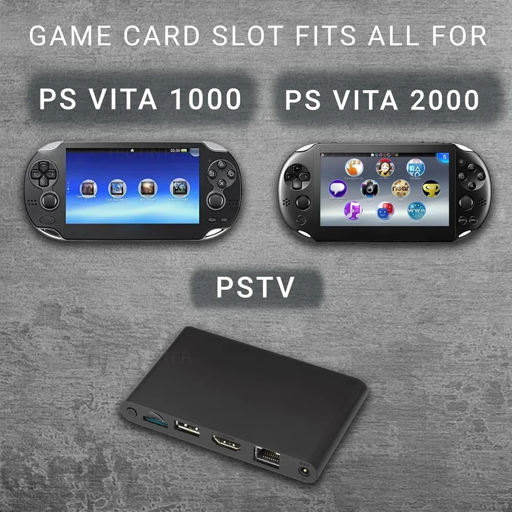 SD2VITA Version 6.0 Memory TF Card Adapter for PlayStation PSV 1000/2000 PS Vita 3.65 System Game Card Slot Reader Converter