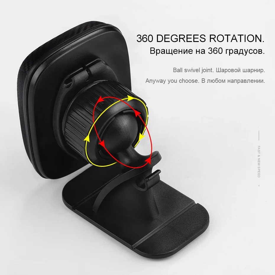 Hoco Magnetic Phone Car Holder For iPhone 12 11 XS Air Vent Mount Stand For Samsung A51 A71 S20 GPS Bracket in Car Phone Holder