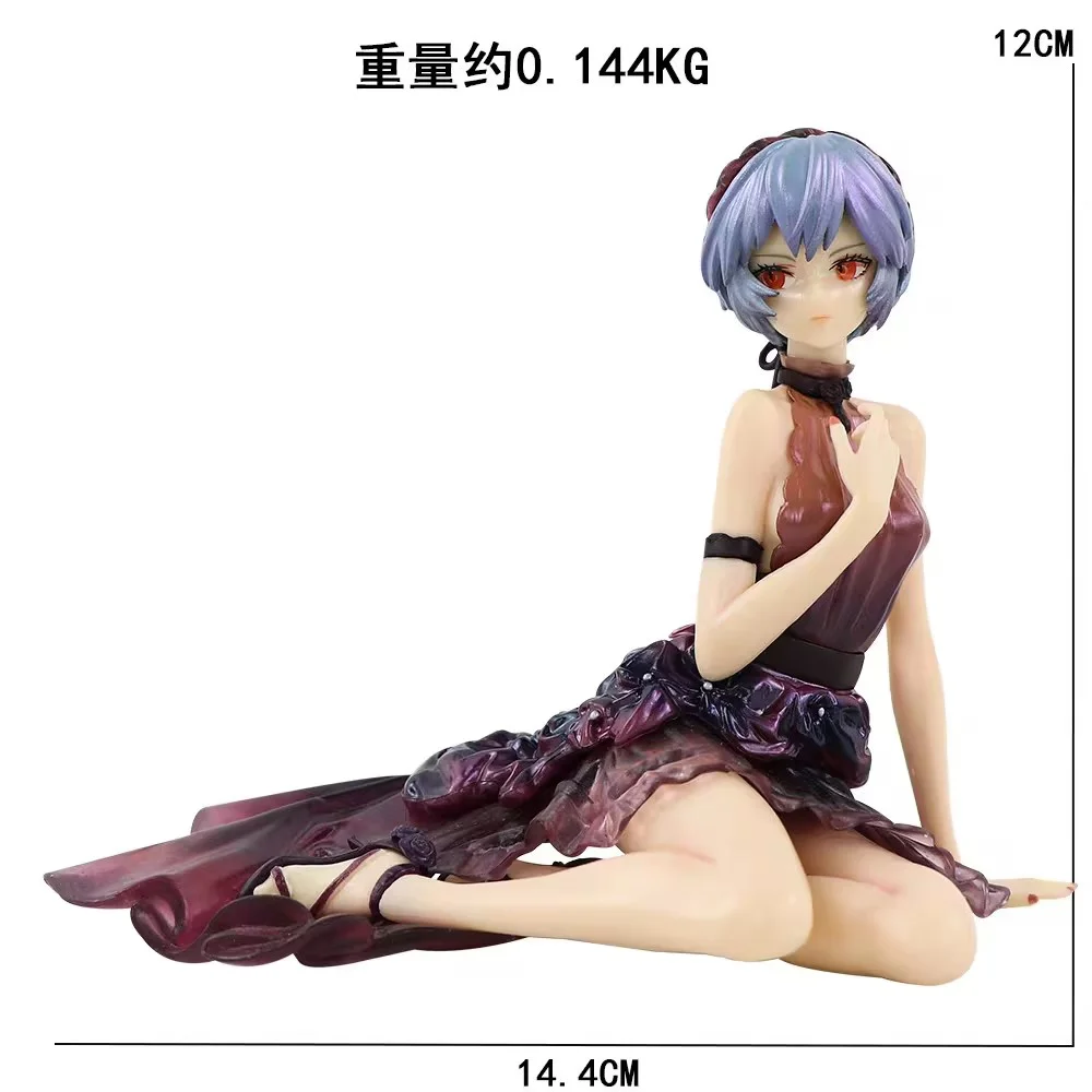 15ซม.อะนิเมะShin Seiki Evangelion Souryuu Asuka LangleyรูปAyanami Rei 1/7กระซิบของFower Verรุ่นของเล่นของขวัญAction Figure