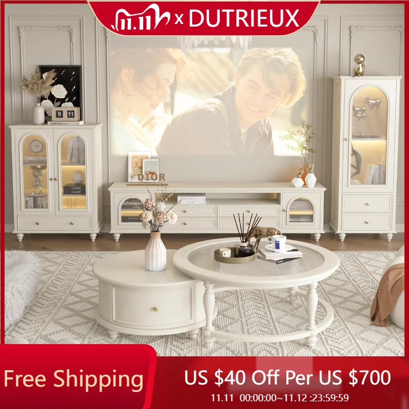 

Solid Wood Modern TV Cabinet Simple Light Luxury Storage Hallway Tv Table Entertainment Living Room Archivadores Furniture