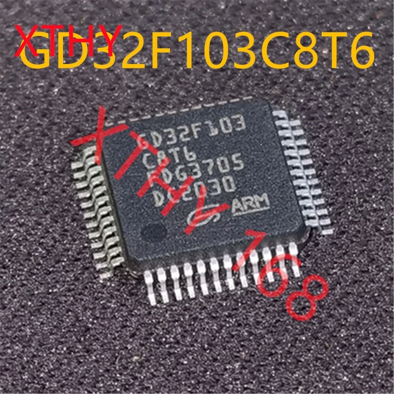 

Новые и оригинальные 10 штук GD32F103C8T6 GD32F103 LQFP48