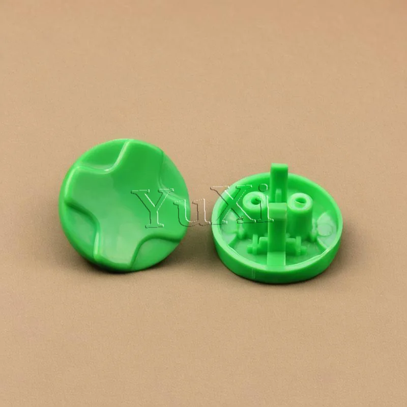 YuXi 2 шт. пластиковый колпачок для джойстика для XBOX360 D-PA0D, колпачок с грибовидной головкой, колпачок с перекрестной кнопкой, аксессуары для игровой консоли, разноцветные