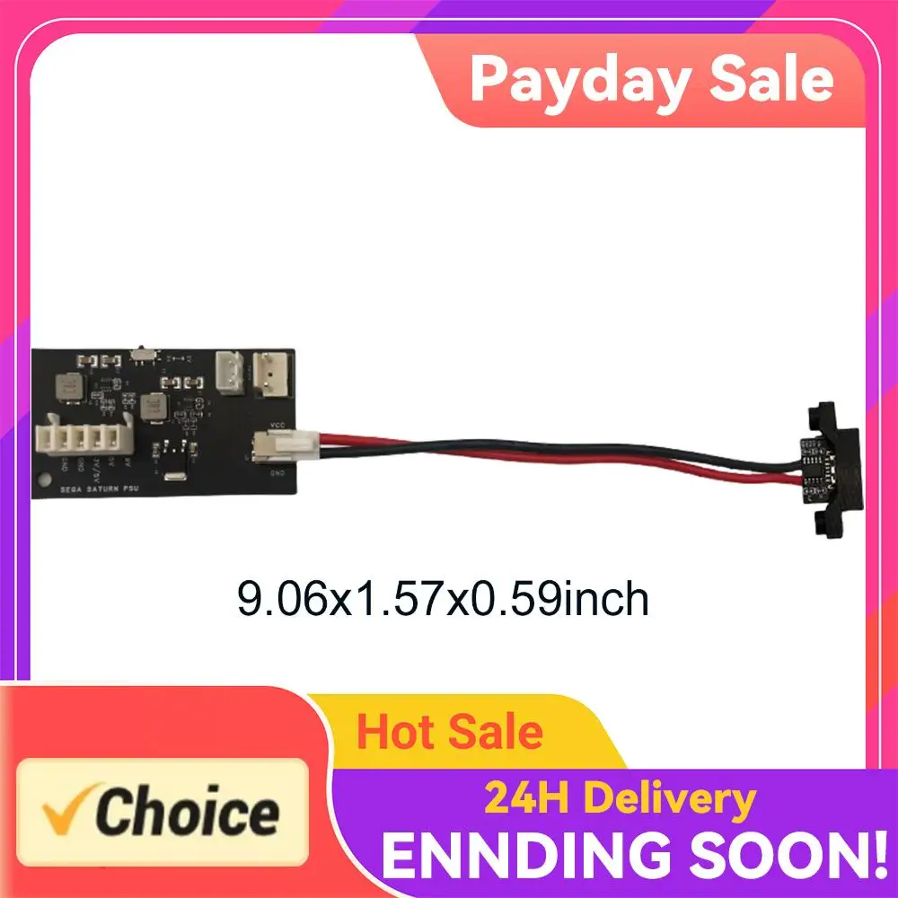 

Плата питания для игровых консолей Sega Saturn и Dreamcast с интерфейсом Type-C, модуль Plug-and-Play для игровых систем