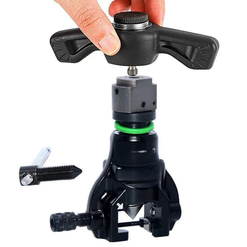 ST-R806FT Copper Tube Pipe Expander Set Flaring Drill Ratchet Type Air Conditioning Tools Refrigeration Tools