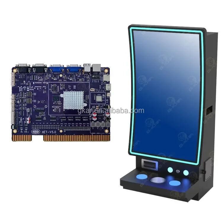 

Самая популярная 32-дюймовая вертикальная/изогнутая сенсорная панель, настенная игровая консоль, пожарная сцена, игровой видеокабинет