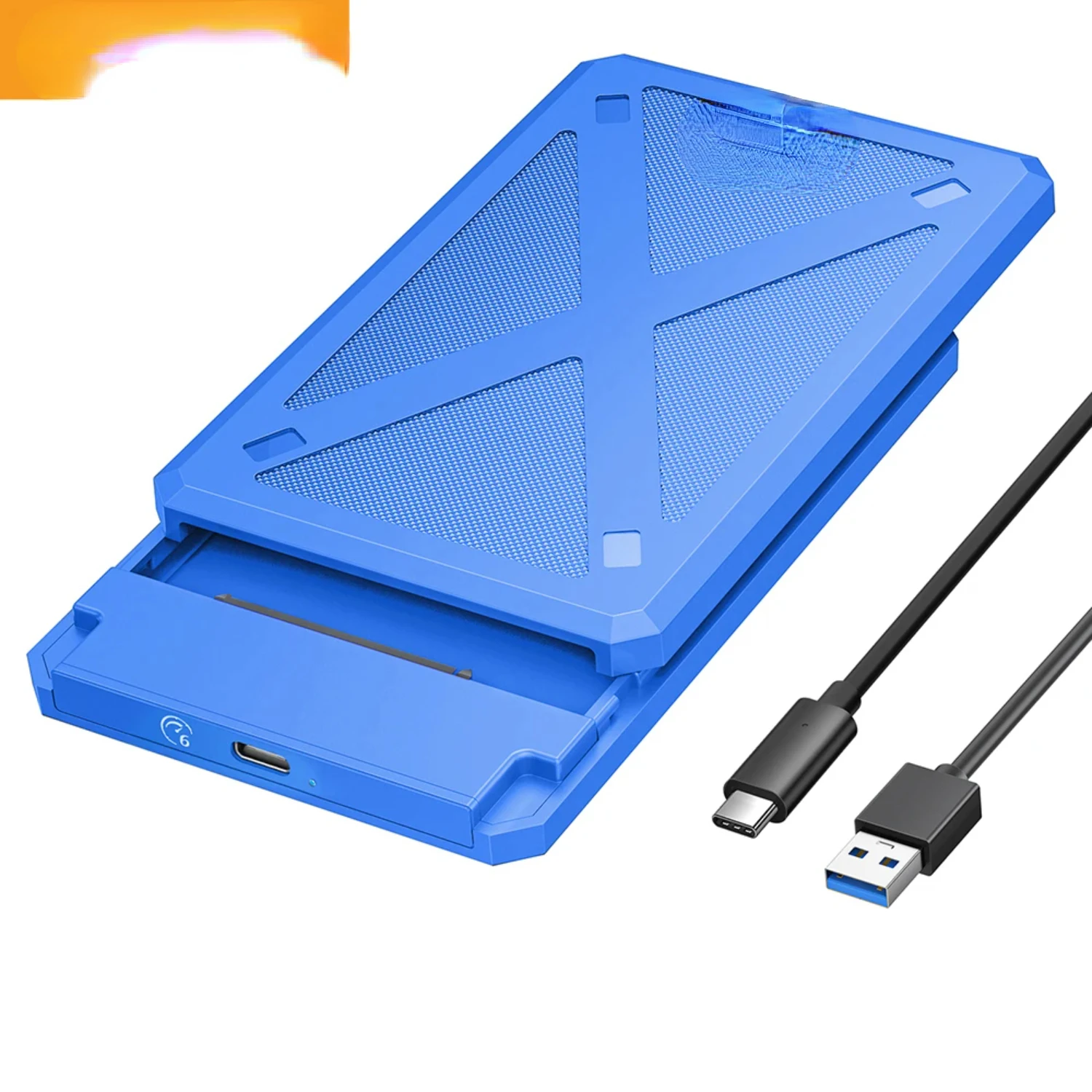 2.5 inch SATA HDD Enclosure USB 3.1 Type C External Hard Drive Case 6Gbps SATA SSD Disk  Case  7-9mm SSD HDD