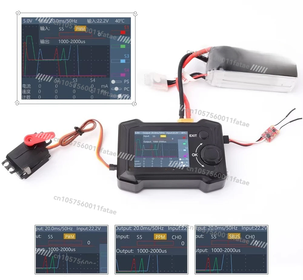 Channel Synthesis Tester 4 Independent Interface Signal Test Current Collector