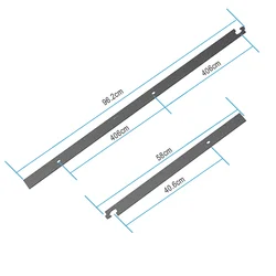 Sliding Rail Track for Barn Door Hardware Kit You Can Choose the Length You Need Splice Track