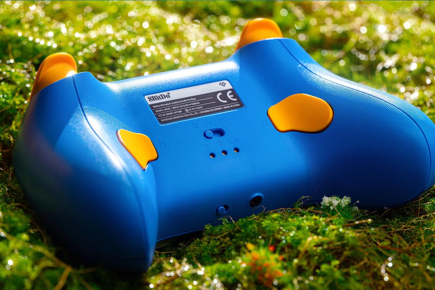 Controle de Jogo 8BitDo Ultimate 3-Mode - Edição Rara de 40º Aniversário para Xbox Series X | S, Xbox One, Apple, Windows PC, Android